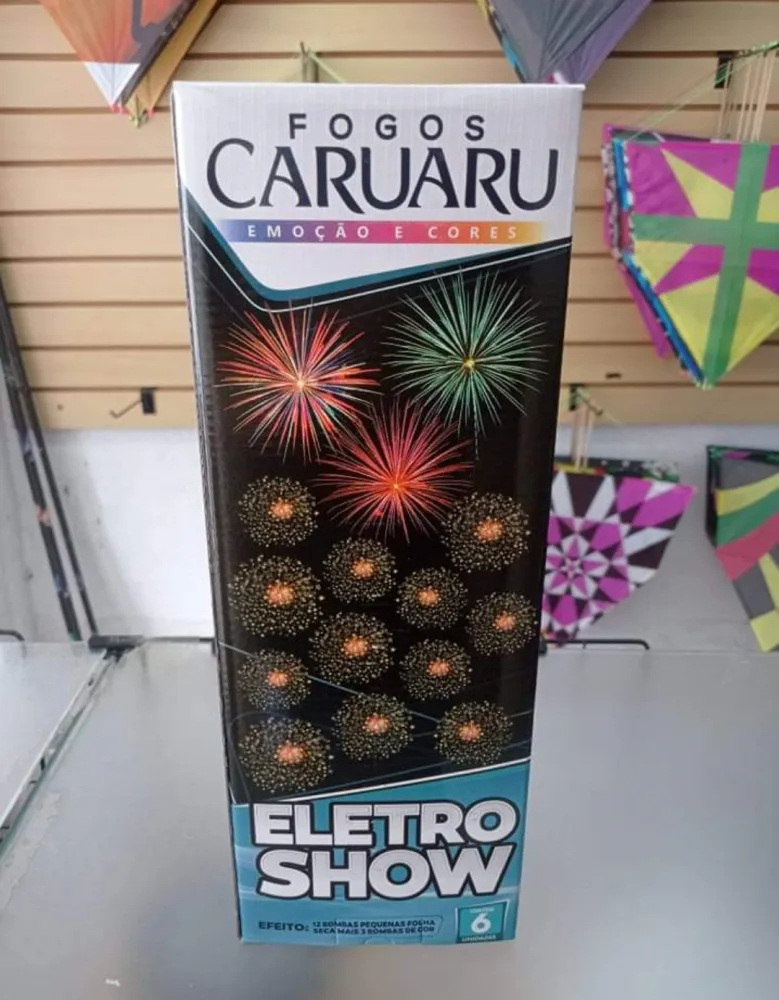 Foguete Eletro Show Caruaru c/6 UND  Imagem