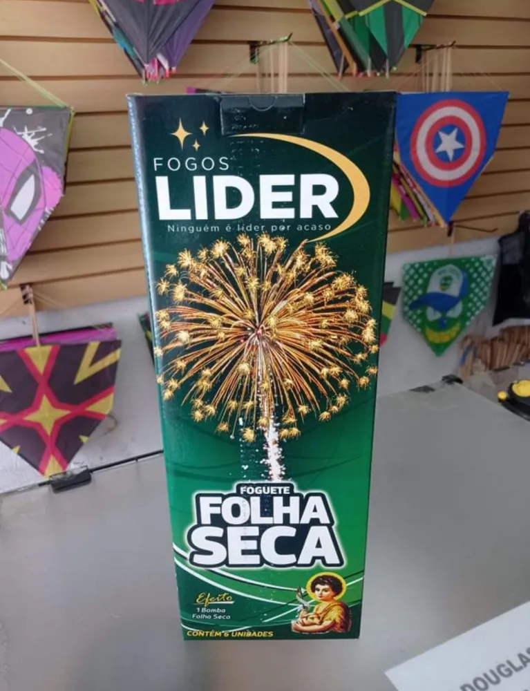 Foguete Folha Seca C/6 Unidades  Imagem
