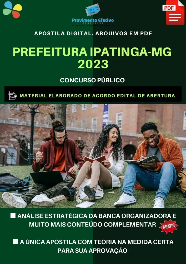 Apostila Prefeitura Ipatinga MG Técnico Enfermagem do Trabalho 2023  Imagem