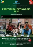 Apostila Prefeitura Ipatinga MG Engenheiro Sanitarista 2023 
