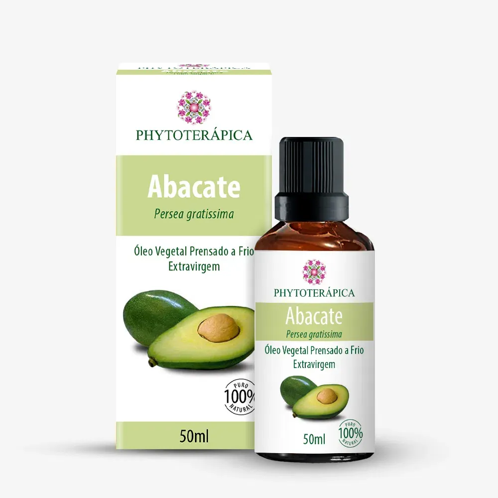 Óleo Vegetal de Abacate - 50ml Persea americana