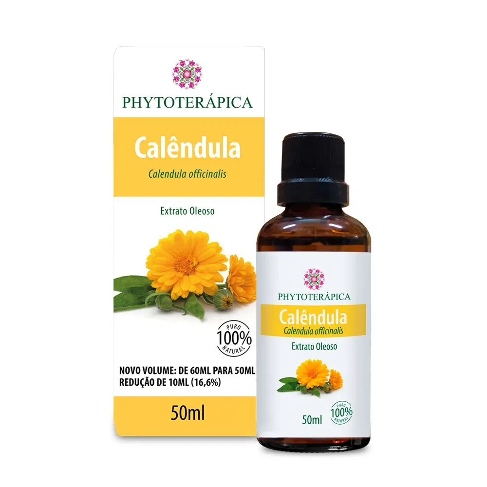 Extrato Oleoso de Calêndula - 50ml Calendula officinalis