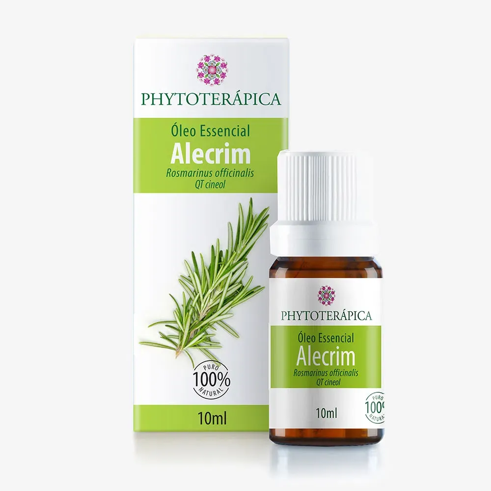 Óleo Essencial de Alecrim (qt. Cineol) - 10ml Rosmarinus officinalis