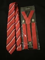 Kit Gravata e Suspensório -  Unissex