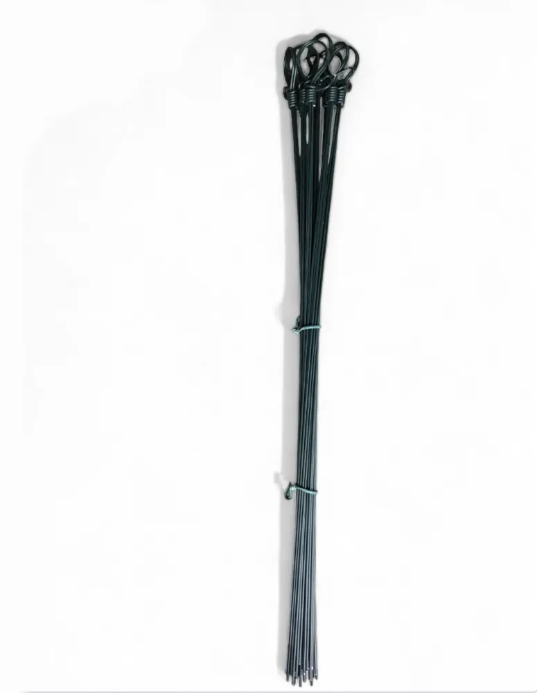 Hastes  arame PVC 4 pernas 10 unidades 