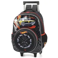 Kit Mochila e lancheira Hot-Wheels c; alça de costas Original - Foto 4