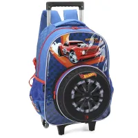 Kit Mochila e lancheira Hot-Wheels c; alça de costas Original - Foto 6