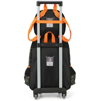 Kit Mochila e lancheira T-REX Preto Luxcel  - Foto 2