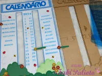 G1.484  Gabarito de Moldes  em MDF  Calendário  - Foto 2