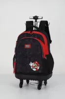 Mochila com rodas 360 Super Mario Original c/ alça de costas - Foto 2