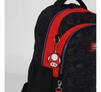 Mochila com rodas 360 Super Mario Original c/ alça de costas - Foto 3