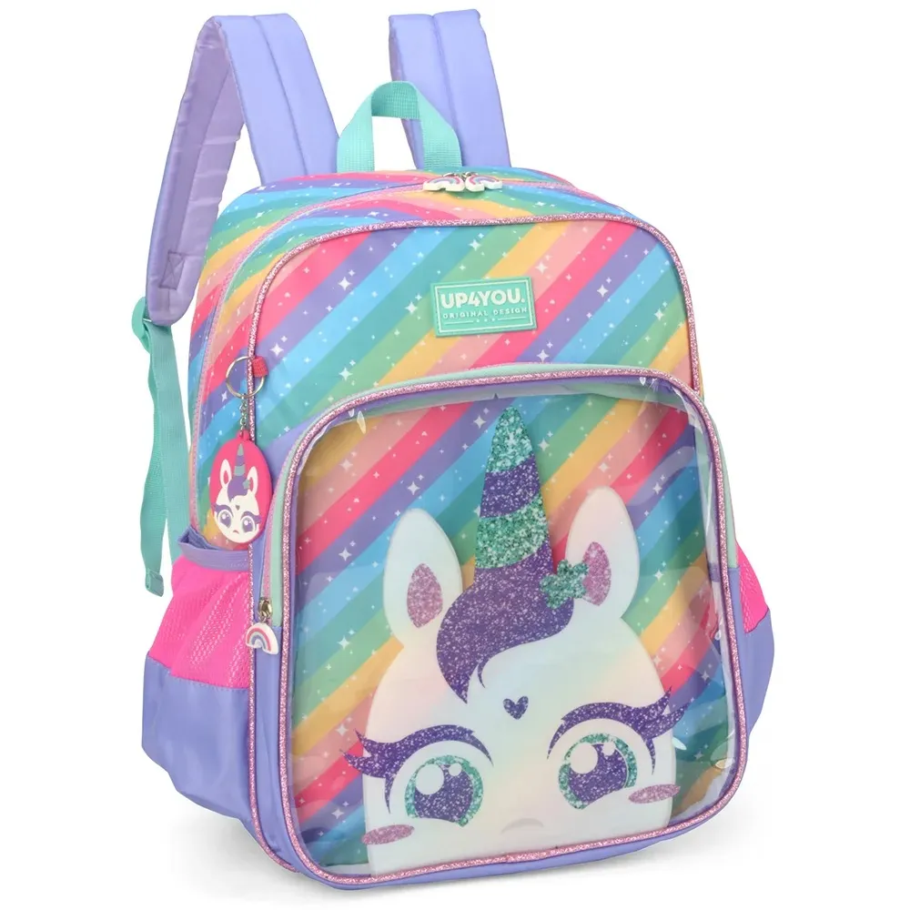 Mochila Unicórnio UP4YOU verde  Imagem