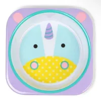 Tigela Skip Hop Zoo Unicórnio - A partir de 12 meses+