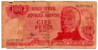 Argentina - 100 Pesos - Cédula Estrangeira - UTG