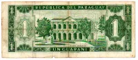 Paraguai - 1 Guarani - Cédula Estrangeira - R - Foto 2