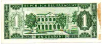 Paraguai - 1 Guarani - Cédula Estrangeira - UTG - Foto 2
