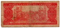 Uruguai - 100 Pesos - Cédula Estrangeira - R - Foto 2