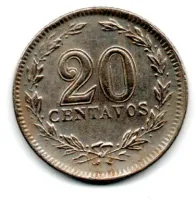 Argentina - 1930 - 20 Centavos - Foto 2