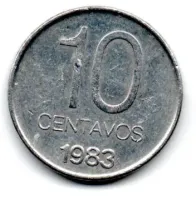 Argentina - 1983 - 10 Centavos