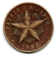 Cuba - 1984 - 1 Peso
