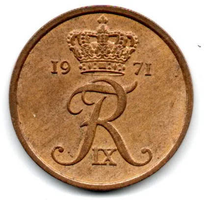 Dinamarca - 1971 - 5 Ore