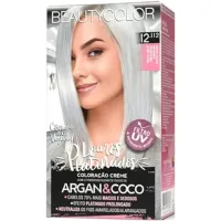 Tintura Permanente Loiro Ultra Claros Extra Cinza Platinados Beauty Color - Foto 2