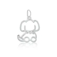 Pingente de prata 950 - Cachorrinho - 251444