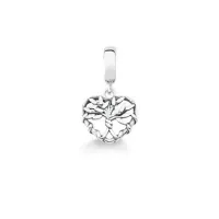 Berloque de Prata 950  - coração árvore - 251848