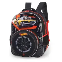Mochila Hot-Wheels Preto Original 2024 - Foto 2