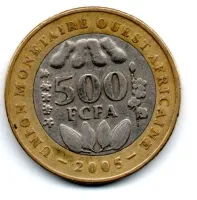 Estados do Oeste Africano - 2005 - 500 CFA Francs