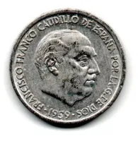 Espanha - 1959 - 10 Centimos