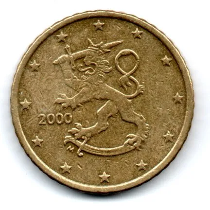 Finlândia - 2000 - 50 Euro Cent