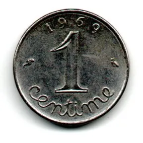 França - 1969 - 1 Centime