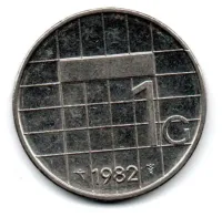 Holanda - 1982 - 1 Gulden