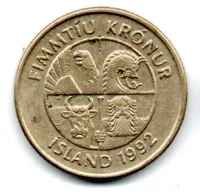 Islândia - 1992 - 50 Kronur