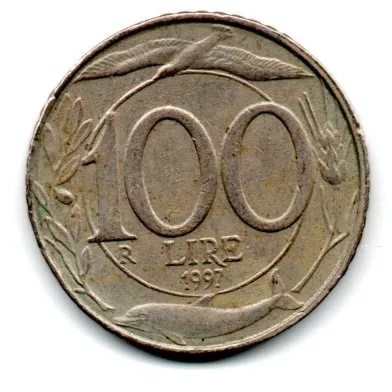 Itália - 1997 - 100 Lire