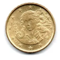 Itália - 2006 - 10 Euro Cent