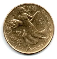 Itália - 1981 - 200 Lire - Comemorativa FAO