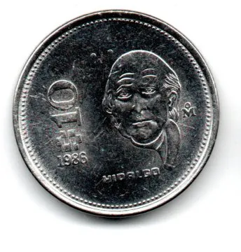 México - 1986 - 10 Pesos