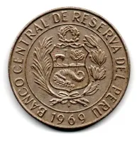 Peru - 1969 - 5 Soles