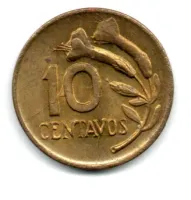 Peru - 1969 - 10 Centavos - Foto 2