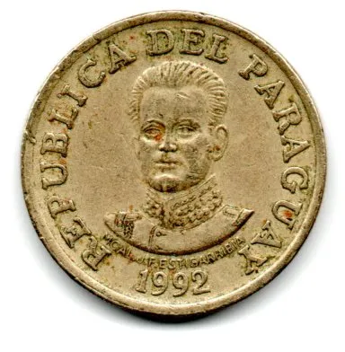 Paraguai - 1992 - 50 Guaranies