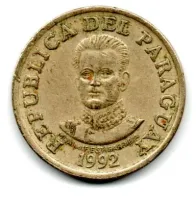 Paraguai - 1992 - 50 Guaranies
