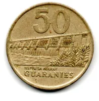 Paraguai - 1992 - 50 Guaranies - Foto 2