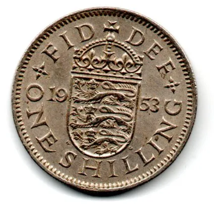 Reino Unido - 1953 - Shilling