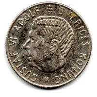 Suécia - 1973 - 1 Krona - Foto 2