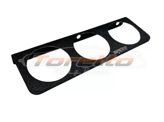 Suporte 3 Manômetros Universal 52mm - SPEED RACING Imagem