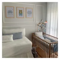 Móbile Urso com Balões - Nuvens + Bolinhas + Estrelas - Foto 2