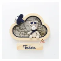 Ursinho Aviador - Nuvem P - Porta de Maternidade - Foto 16