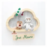 Astronauta com Pet - Nuvem M - Porta Maternidade - Foto 2